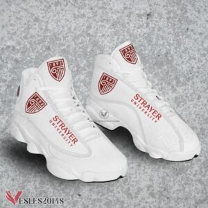 Strayer University-Alexandria Campus Logo Air Jordan 13 Shoes, Best Sneaker Gifts For Fans - Vesles2014s