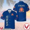 Stroh’s Beer Flower Blue Hawaiian Shirt And Short, Unique Gifts For Friends - Vesles2014S 1
