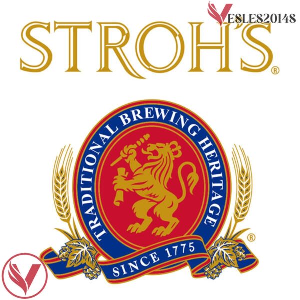 Stroh's Throwback White Hockey Jersey - Vesles2014S 4