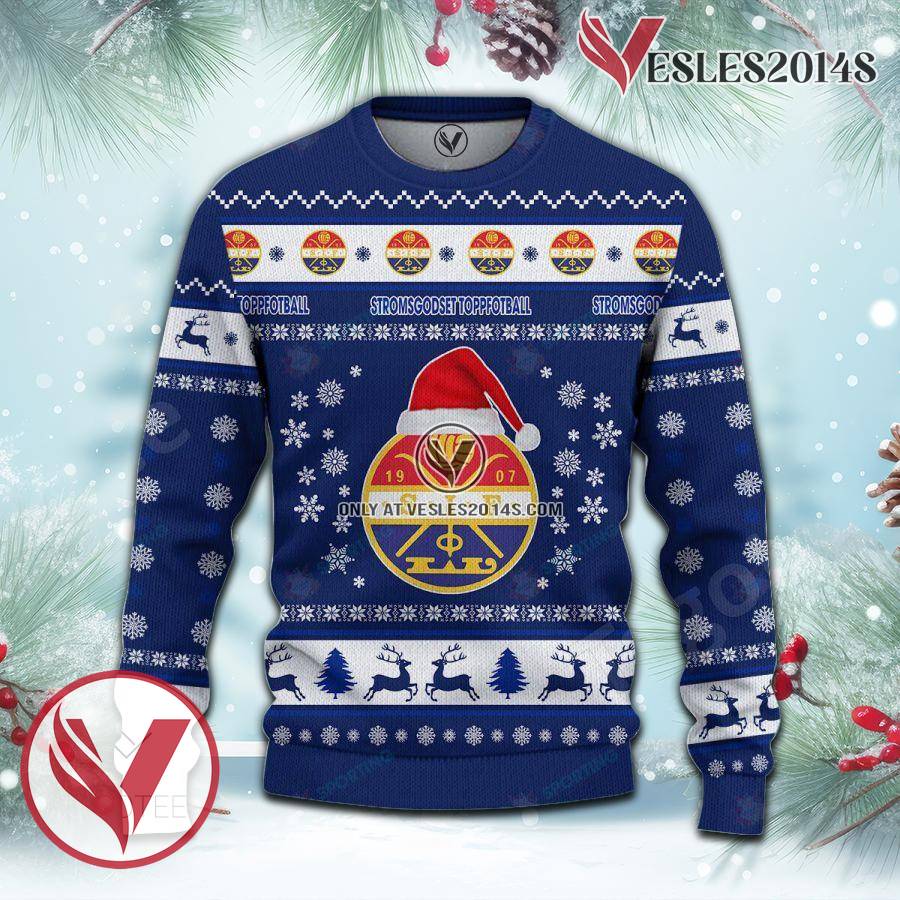 Strømsgodset Toppfotball Sport Ugly Christmas Sweater, Unique Gifts For Fans - Vesles2014aS 2