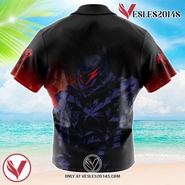 Struggler Berserk Hawaiian Button Up Shirt, Perfect Gifts For Anime Lovers - Vesles2014S 1