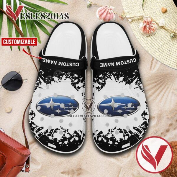 Subaru Car Logo Crocs Shoes For Men And Women, Unique Clogs Shoes For Fans - Vesles2014S 1