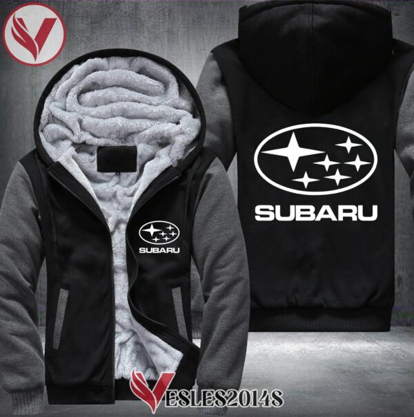 Subaru Fleece Hoodie Jacket, Unique Gifts For Car Lovers - Vesles2014S 1