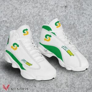Subway Logo Air Jordan 13 Shoes, Best Sneaker Gifts For Fans - Vesles2014s