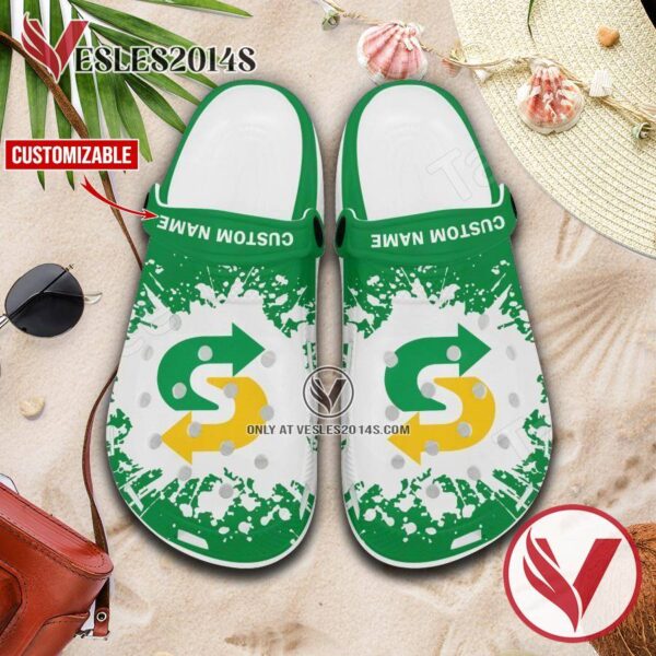 Subway Logo Crocs Shoes For Men And Women, Unique Clogs Shoes For Fans - Vesles2014S 1