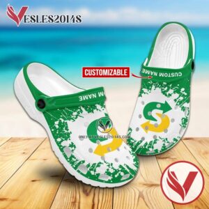 Subway Logo Crocs Shoes For Men And Women, Unique Clogs Shoes For Fans - Vesles2014S