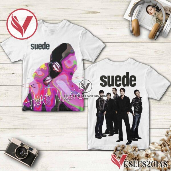 Suede Head Music Album Cover Shirt Style 2, Unique Gifts For Music Lovers - Vesles2014S