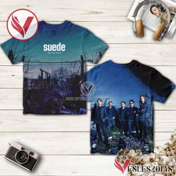 Suede The Blue Hour Album Cover Shirt Style 2, Unique Gifts For Music Lovers - Vesles2014S