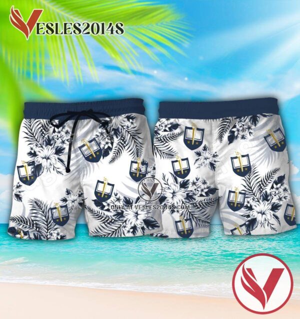 Suffolk University Aloha Summer Shirt And Shorts, Perfect Gifts Idea In Holiday - Vesles2014S 1