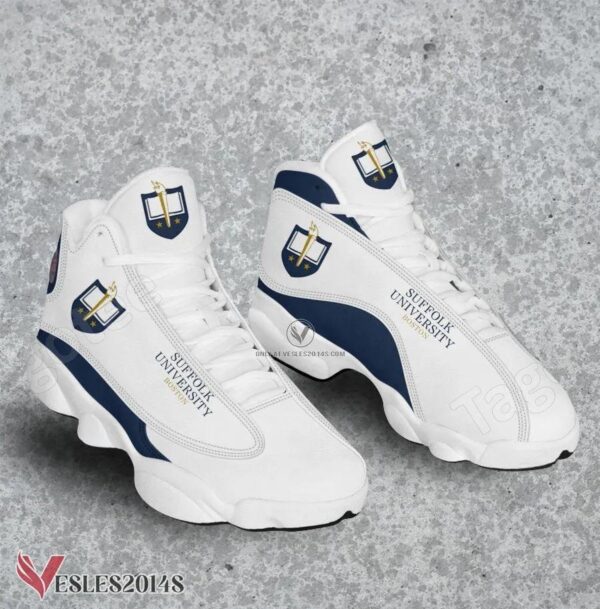 Suffolk University Logo Air Jordan 13 Shoes, Best Sneaker Gifts For Fans - Vesles2014s
