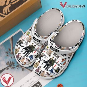 Suga BTS Music Band Crocs Crocband Clogs Shoes, Unique Gifts For Fans - Vesles2014S 2