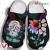 Sugar Skull Zero Given Sunflower Hippie Personalized Clog Shoes Mexican Skull Flower Tatoo Shoes Crocbland Clog Gifts For Men Women, Unique Gift From  Vesles2014S