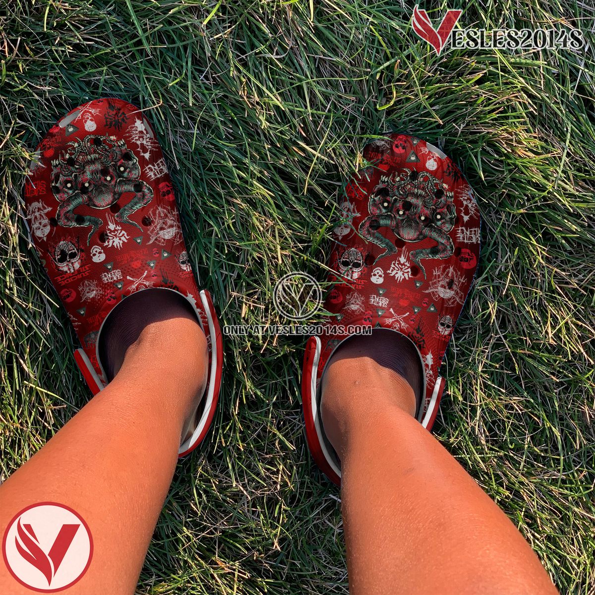 Suicide Silence Music Crocs Crocband Clogs Shoes, Unique Gifts For Fans - Vesles2014S 3