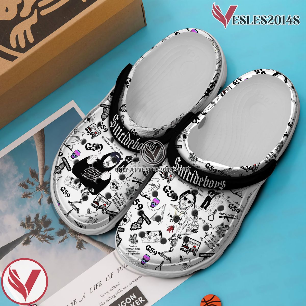 Suicideboys Music Crocs Crocband Clogs Shoes, Unique Gifts For Fans Style 1 - Vesles2014S 3