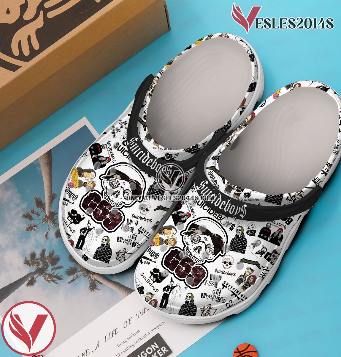 Suicideboys Music Crocs Crocband Clogs Shoes, Unique Gifts For Fans Style 3 - Vesles2014S 3
