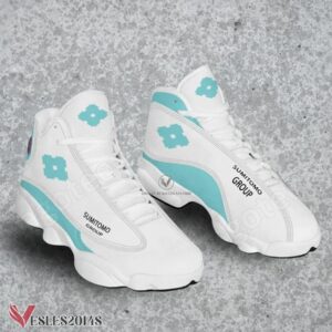Sumitomo Group Logo Air Jordan 13 Shoes, Best Sneaker Gifts For Fans - Vesles2014s