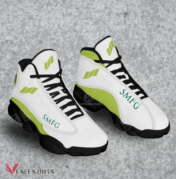 Sumitomo Mitsui Financial Group Logo Air Jordan 13 Shoes, Best Sneaker Gifts For Fans - Vesles2014s 1
