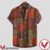 Summer Ethnic Orange Pattern Hawaiian Shirt, Unique Gifts For Friends - Vesles2014S 1