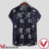 Summer Floral Printed Navy Hawaiian Shirt, Unique Gifts For Friends - Vesles2014S 1