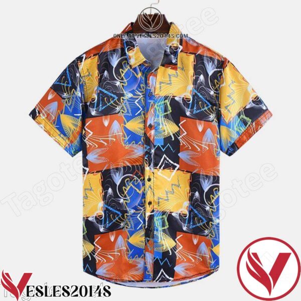 Summer Holiday Colorful Printed Hawaiian Shirt, Unique Gifts For Friends - Vesles2014S 1