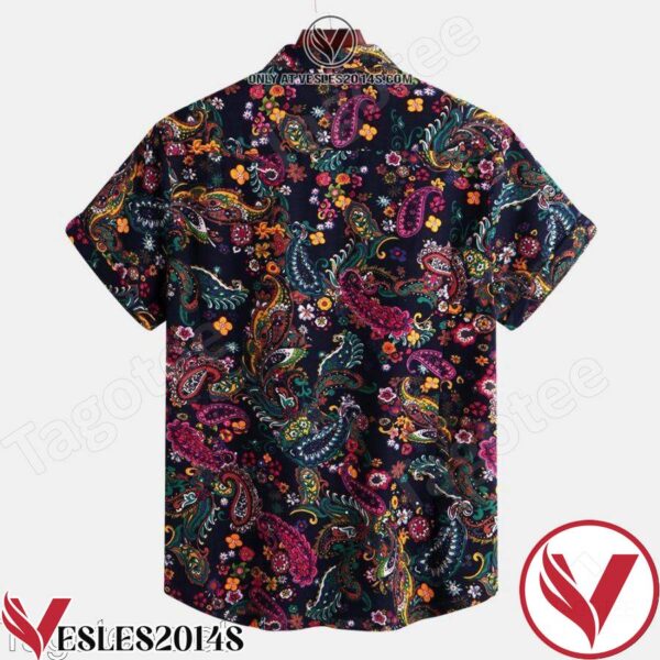 Summer Holiday Paisley Hawaiian Shirt, Unique Gifts For Friends - Vesles2014S 1
