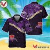 Summer Palm Tree Blend Polynesian Crown Royal Hawaiian Shirt, Best Summer Gifts For Fans - Vesles2014S