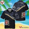 Summer Palm Tree Blend Polynesian Miller Lite Hawaiian Shirt, Best Summer Gifts For Fans - Vesles2014S