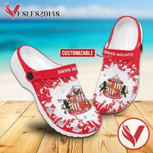 Sunderland AFC Custom Crocs Shoes For Men And Women, Unique Clogs Shoes For Fans - Vesles2014S