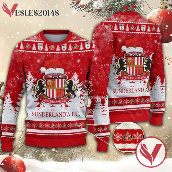 Sunderland Sport Ugly Christmas Sweater, Unique Gifts For Fans - Vesles2014aS 1