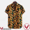 Sunflower Printed Chest Pocket Hawaiian Shirt, Unique Gifts For Friends - Vesles2014S 1