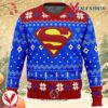 Super Heroes Superman Christmas Ugly Christmas Sweater, Unique Christmas Gift For Fans - Vesles2014S