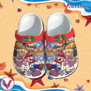 Super Mario Bros Crocs Clog Shoes Style 4, Unique Gift From  Vesles2014S 2
