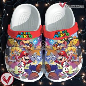 Super Mario Bros Crocs Clog Shoes Style 4, Unique Gift From  Vesles2014S