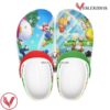 Super Mario Bros Game Crocs Crocband Shoes Clogs Custom Name For Men Women and Kids, Unique Gift From  Vesles2014S