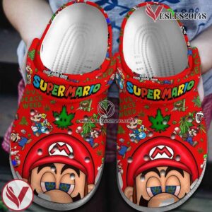 Super Mario Clogs Crocband Comfortable Crocs Shoes, Unique Gift From  Vesles2014S