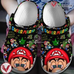 Super Mario Clogs Crocband Comfortable Shoes Crocs, Unique Gift From  Vesles2014S