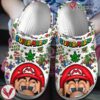 Super Mario Clogs Shoes Crocs Crocband Comfortable, Unique Gift From Vesles2014S