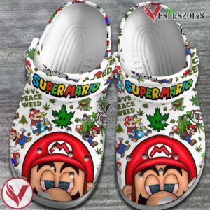 Super Mario Clogs Shoes Crocs Crocband Comfortable, Unique Gift From Vesles2014S 2