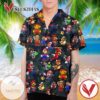 Super Mario For men And Women Graphic Print Short Sleeve Hawaiian Casual Shirt Vesles2014S