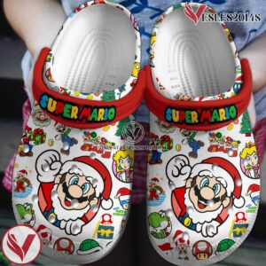 Super Mario Game Crocs Crocband Clogs Shoes Comfortable For Men Women and Kids Style 3, Unique Gift From  Vesles2014S