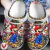 Super Mario Game Crocs Crocband Clogs Shoes Comfortable For Men Women and Kids, Unique Gift From  Vesles2014S