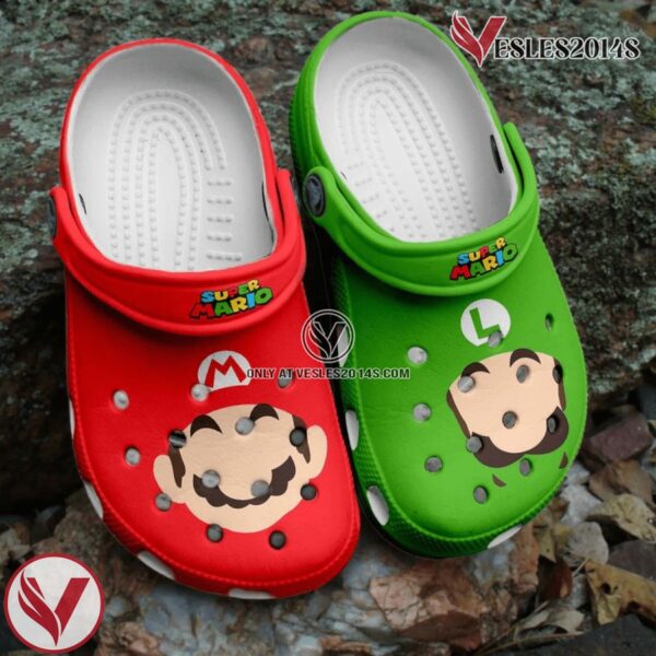 Super Mario Game shoes G02D2 Crocs Crocband Clogs Shoes For Men Women, Unique Gift From  Vesles2014S