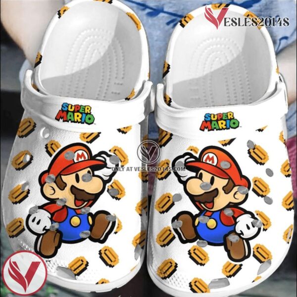 Super Mario Game shoes G02D6 Crocs Crocband Clogs Shoes For Men Women, Unique Gift From  Vesles2014S