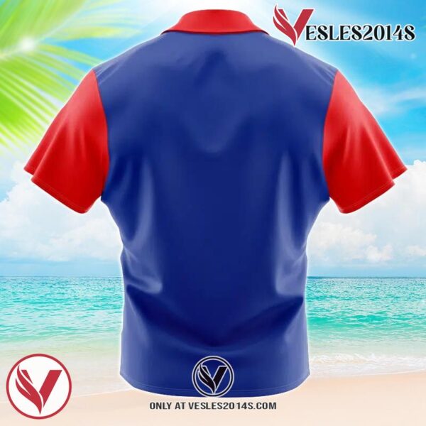 Superman DC Comics Hawaiian Button Up Shirt, Perfect Gifts For Anime Lovers - Vesles2014S 1