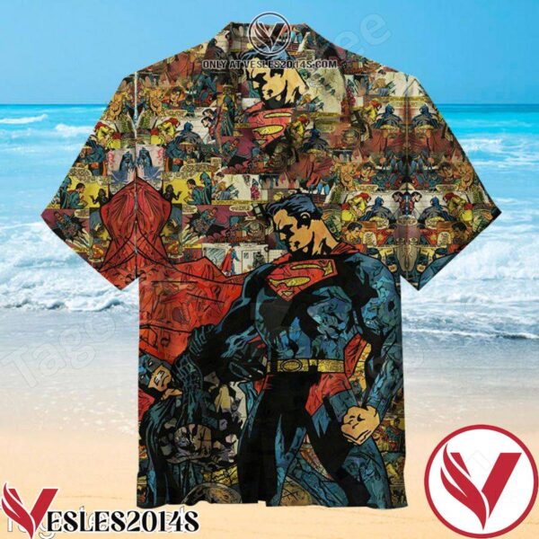 Superman Hawaiian Shirt, Unique Gifts For Friends - Vesles2014S 1