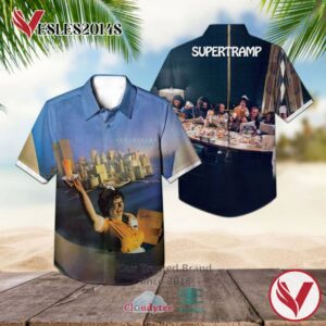 Supertramp Band Breakfast In America Album Hawaiian Shirt, Best Gift For Music Lovers Vesles2014S