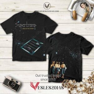 Supertramp Band Crime Of The Century Album 3D T-Shirt, Perfect Gifts For Music Lovers - Vesles2014S