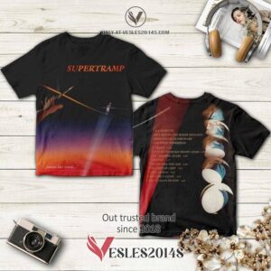 Supertramp Band Famous Last Words Album 3D T-Shirt, Perfect Gifts For Music Lovers - Vesles2014S
