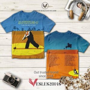 Supertramp Band It Was The Best Of Times Album 3D T-Shirt, Perfect Gifts For Music Lovers - Vesles2014S