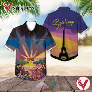 Supertramp Band Paris Full Album Hawaiian Shirt, Best Gift For Music Lovers Vesles2014S